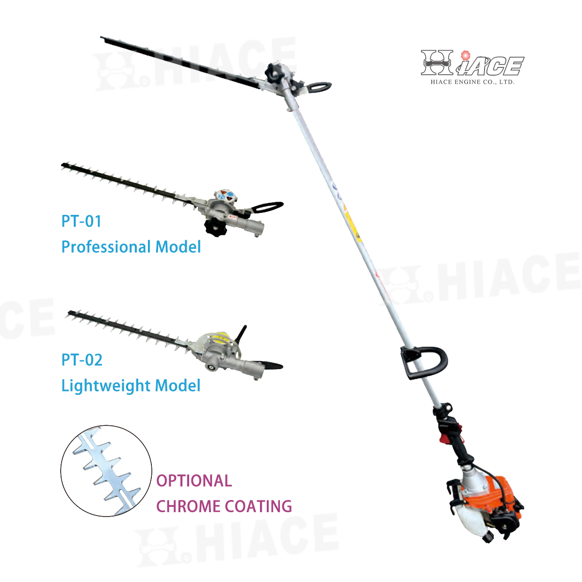 SHT-2400-SR Shafted Hedge Trimmer